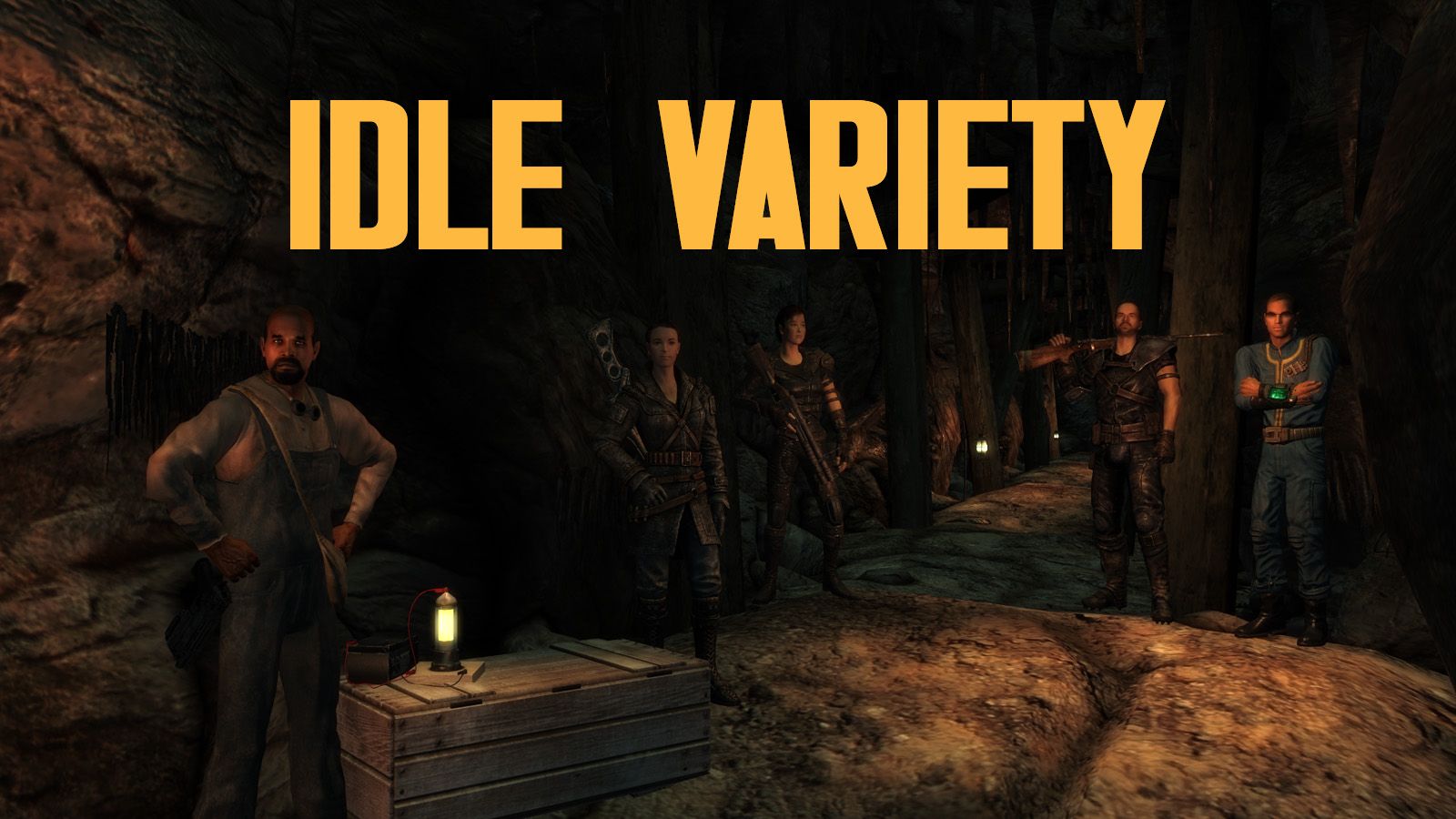 Idle Variety mod for Fallout: New Vegas