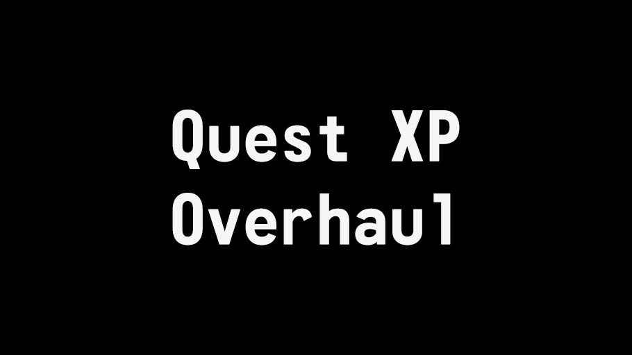 Quest XP Overhaul ESPless mod for Fallout: New Vegas