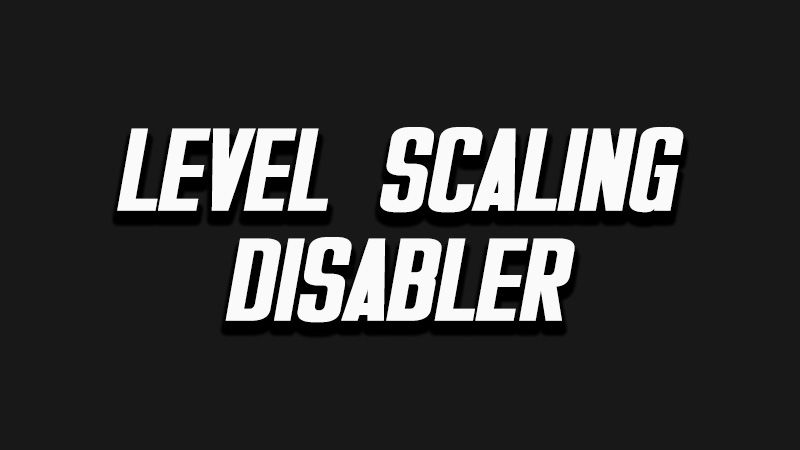 Level Scaling Disabler - ESPless mod for Fallout: New Vegas