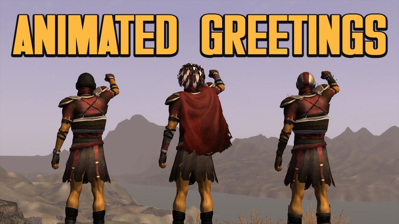 Animated Greetings mod for Fallout: New Vegas