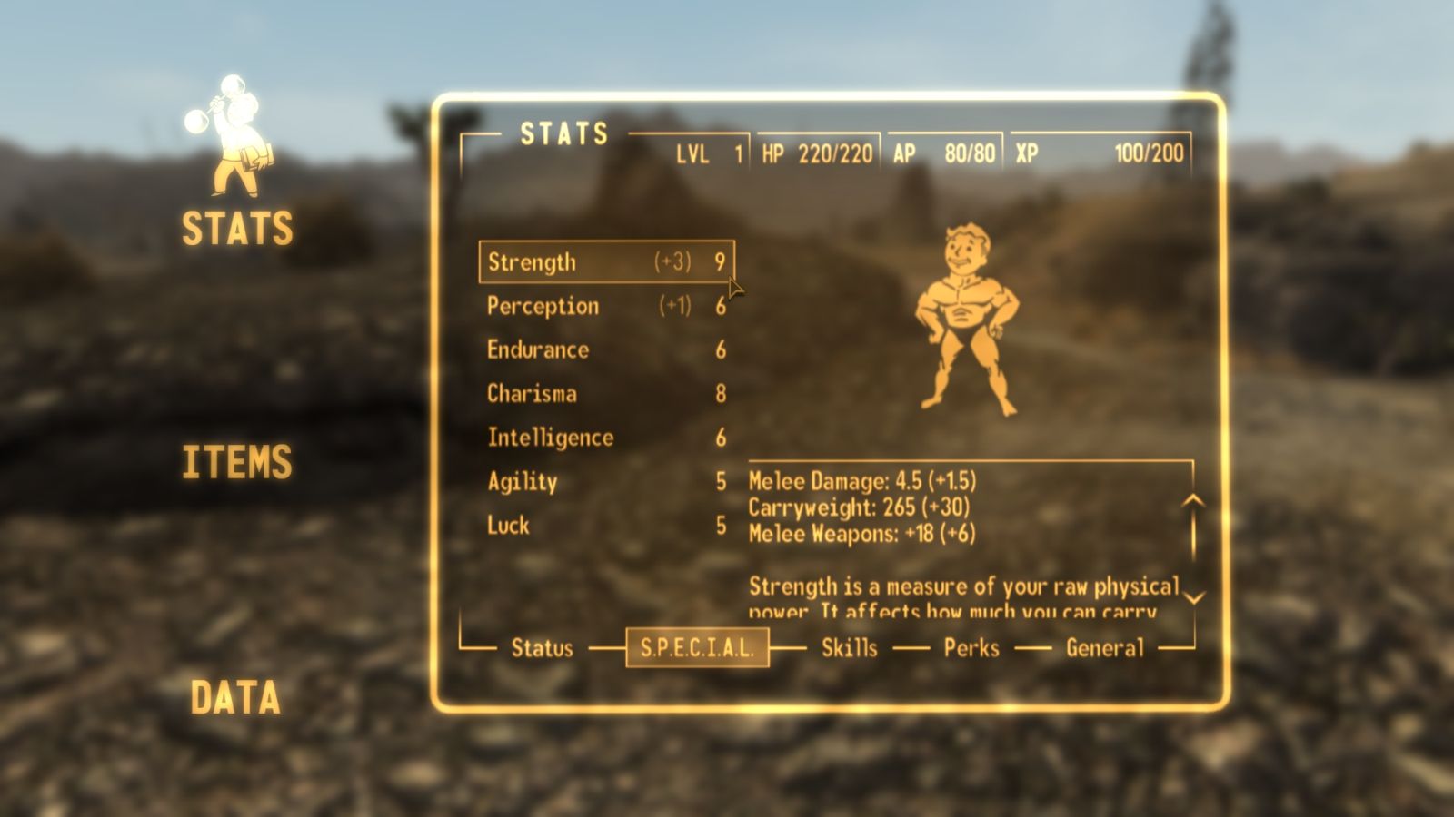 UI Improvements mod for Fallout: New Vegas
