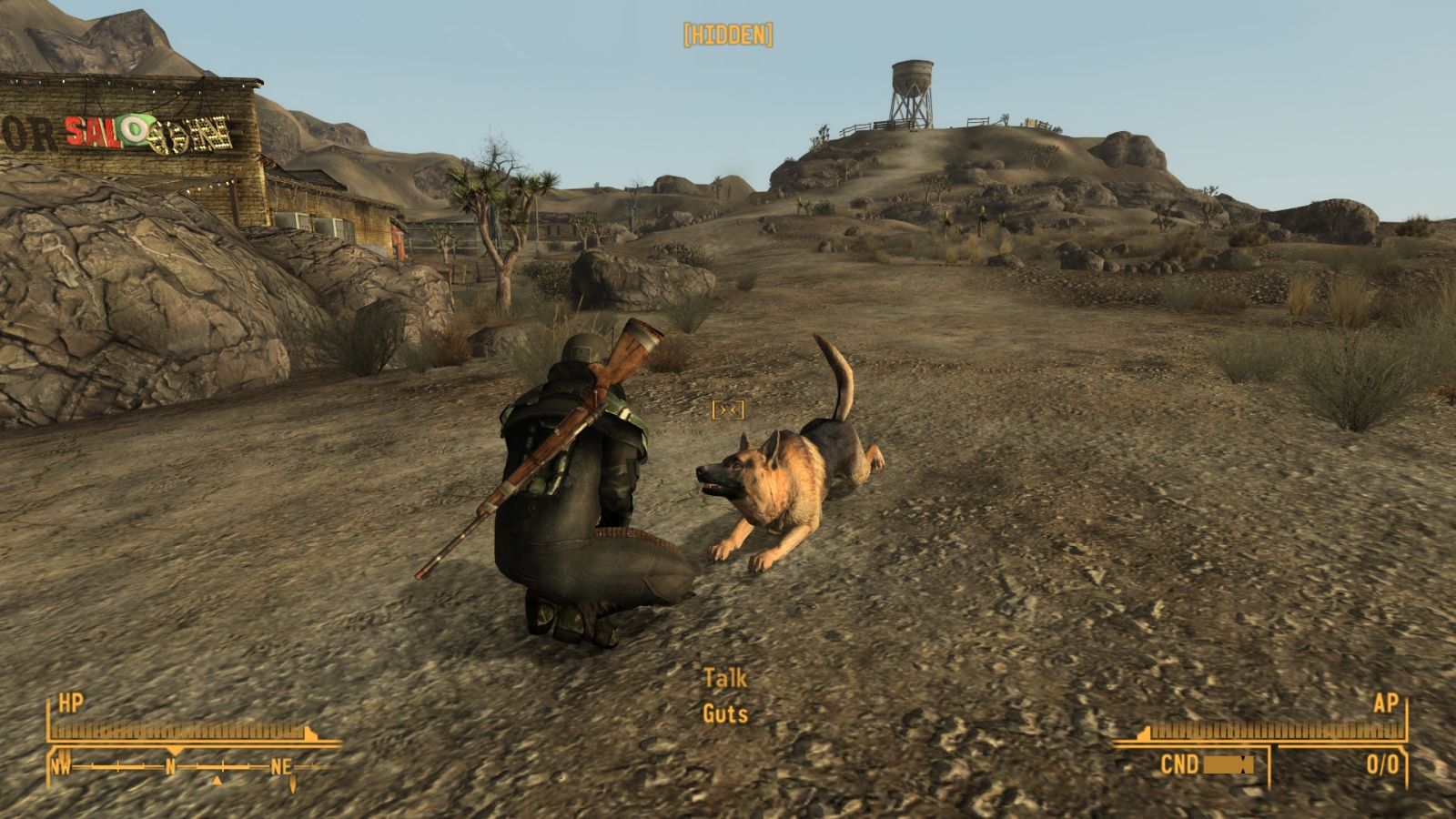Dog Sneak Animations mod for Fallout: New Vegas