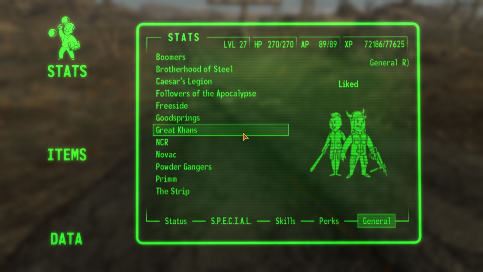 Pipboy Holo Panel ESPless mod for Fallout: New Vegas