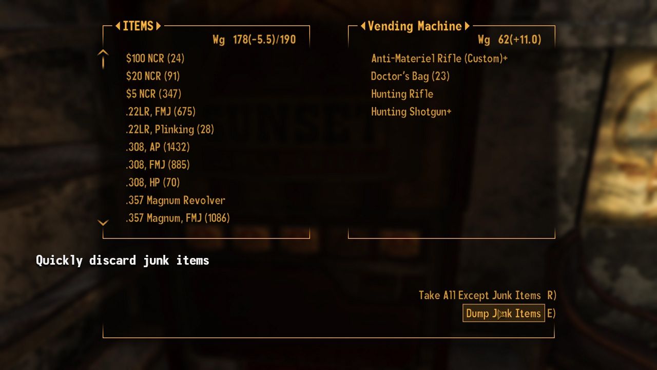 Item Assistant - Highlighter and Improved Menus mod for Fallout: New Vegas