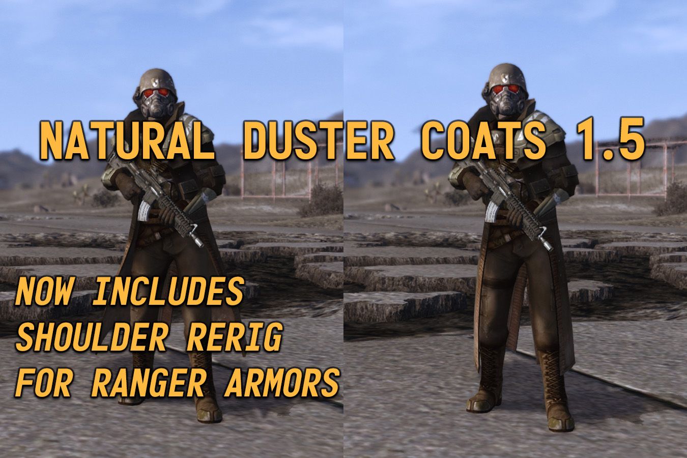 Natural Duster Coats mod for Fallout: New Vegas