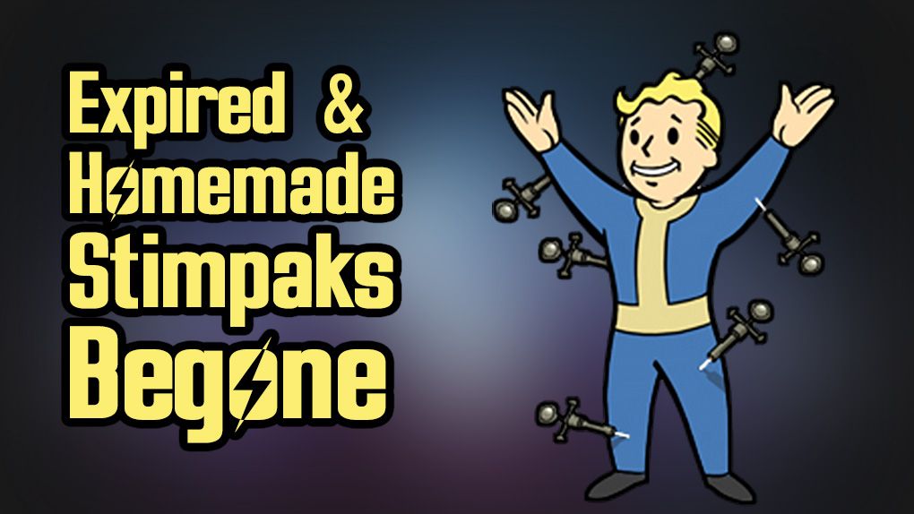 Expired and Homemade Stimpaks Begone mod for Fallout: New Vegas
