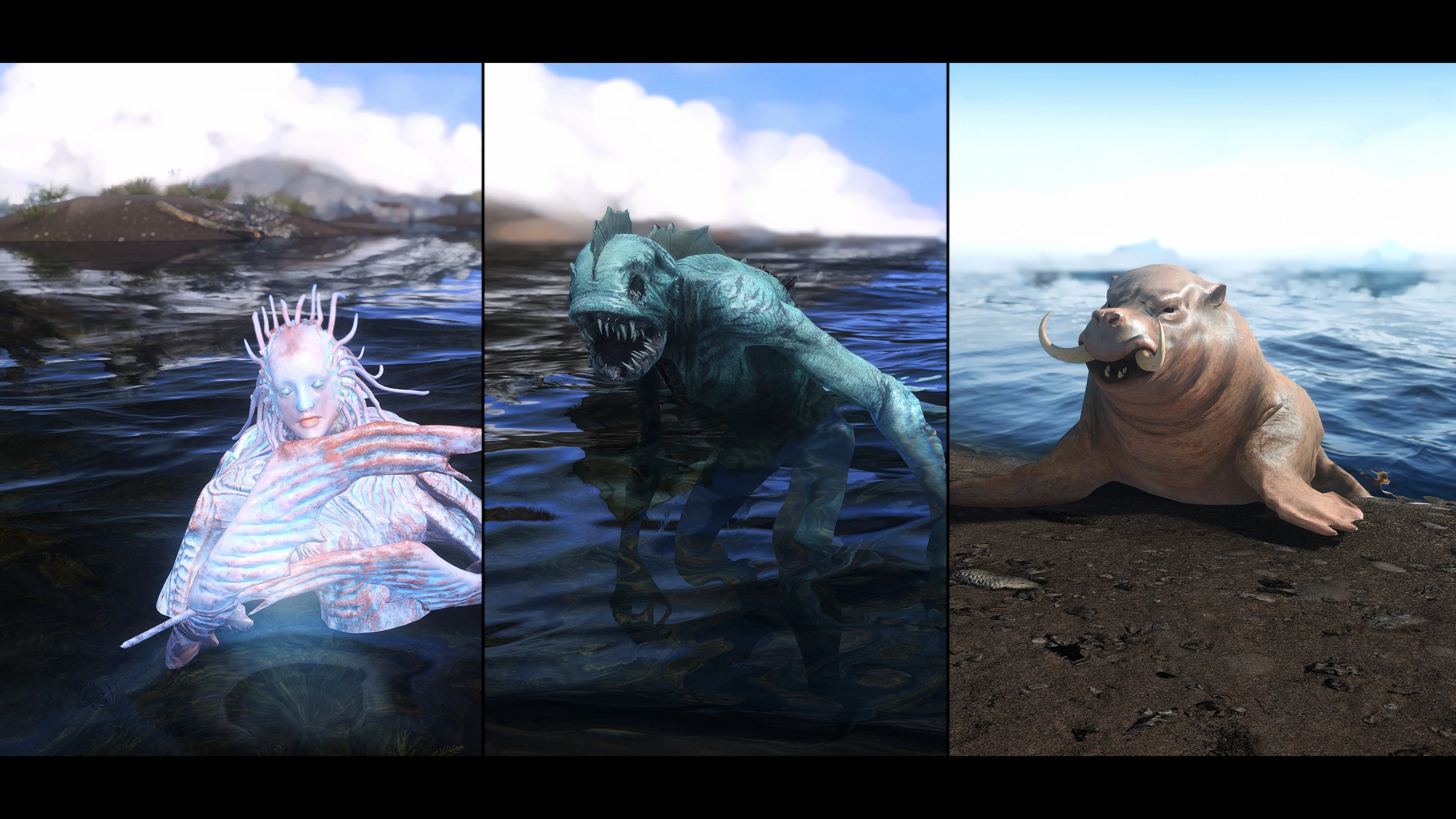 Sea of Ghosts Creature Pack mod for The Elder Scrolls V: Skyrim Special Edition