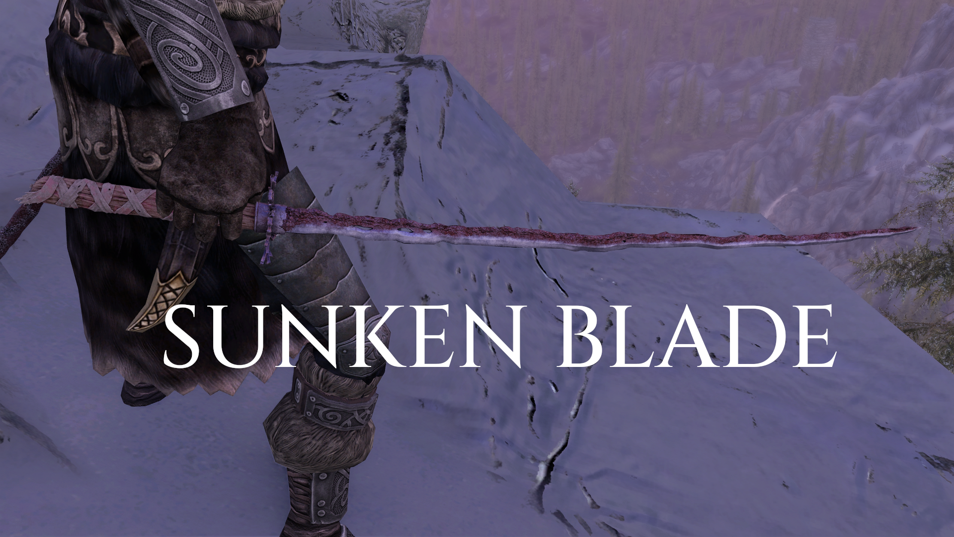 Sunken Blade mod for The Elder Scrolls V: Skyrim Special Edition