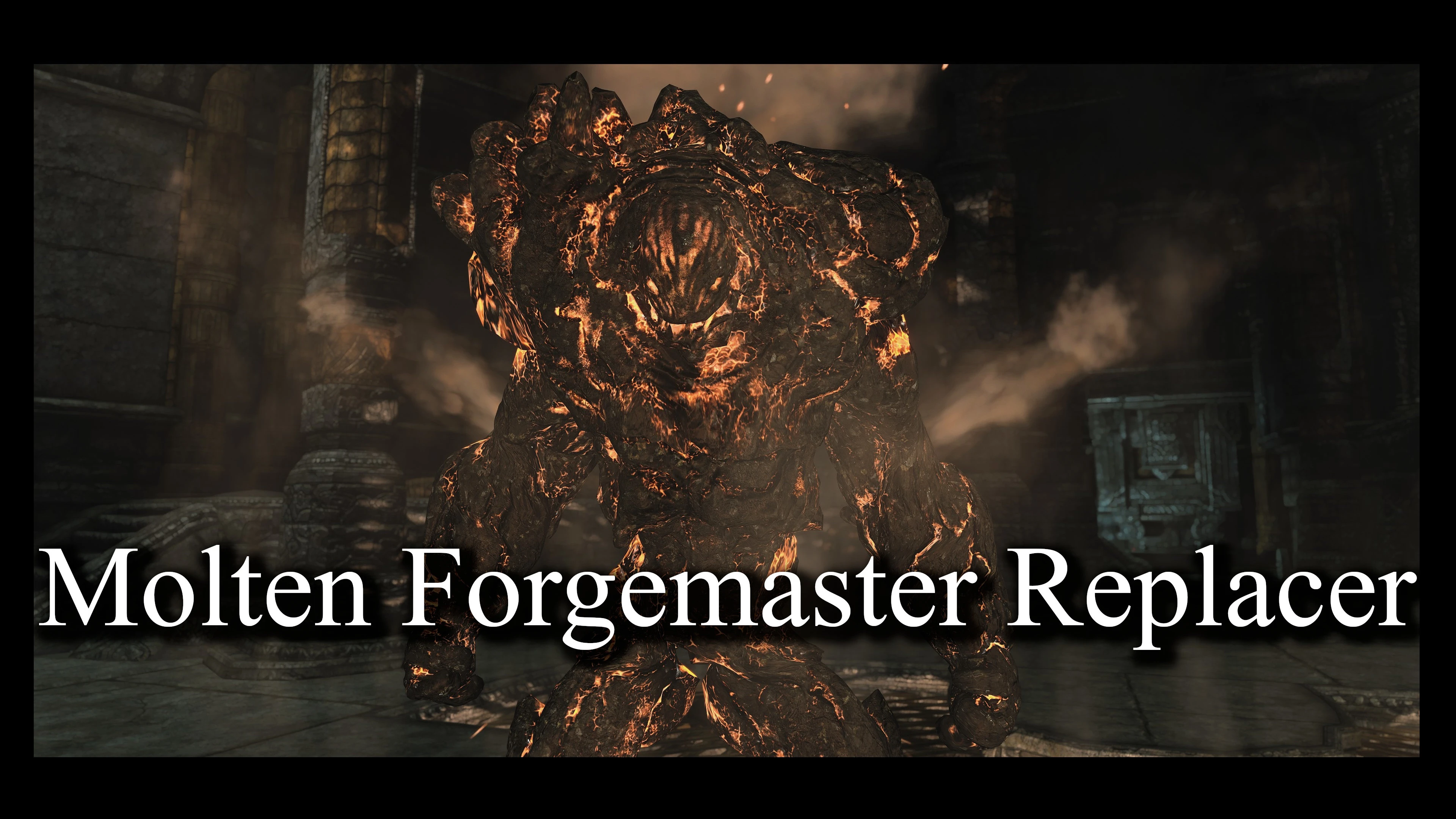 Molten Forgemaster Replacer mod for The Elder Scrolls V: Skyrim Special Edition