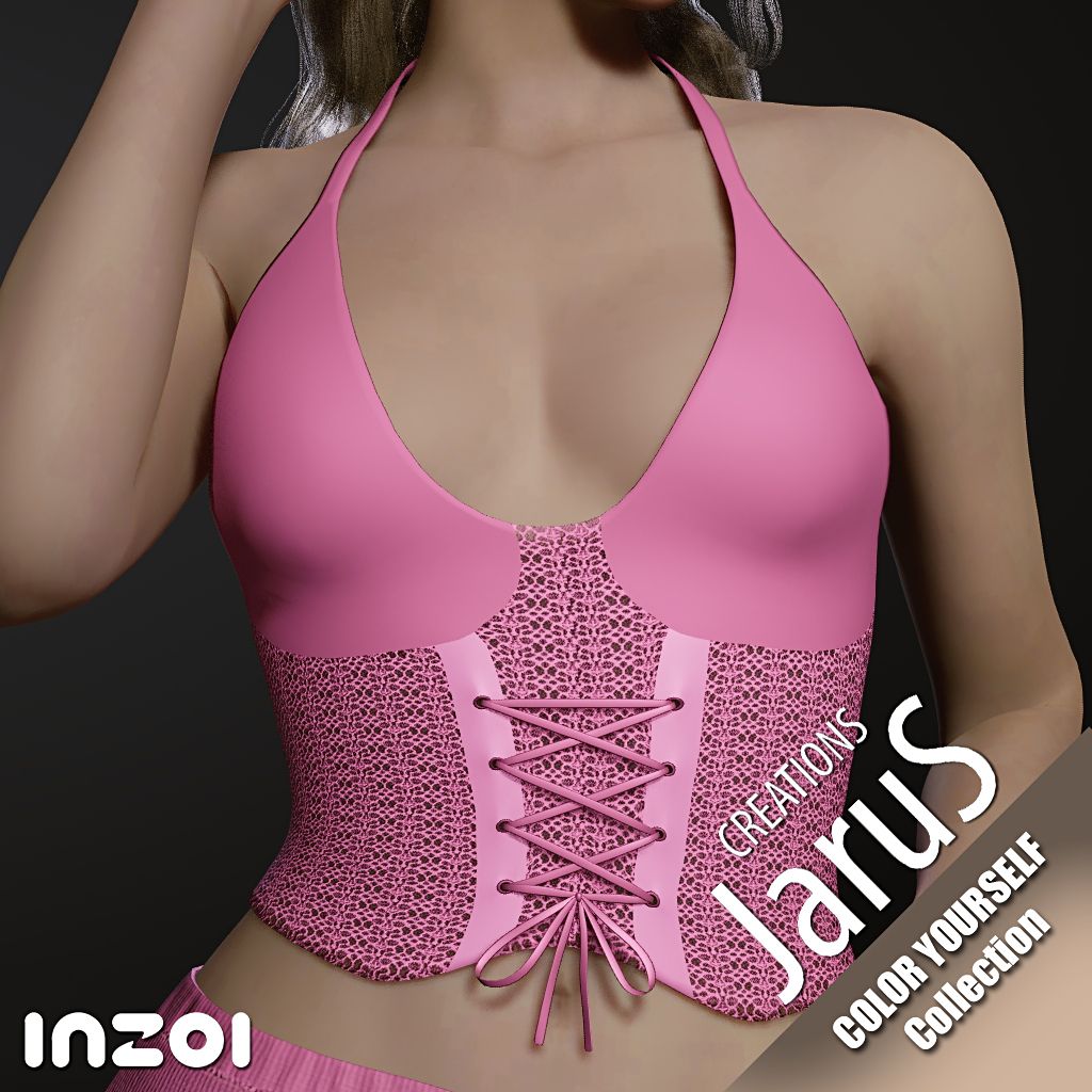 Halter Neck Top 1 mod for InZOI