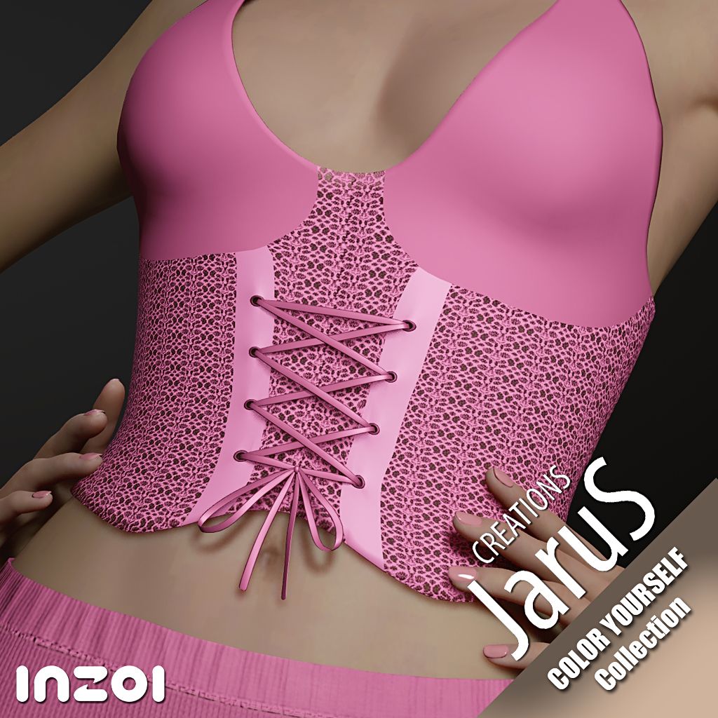 Halter Neck Top 1 mod for InZOI