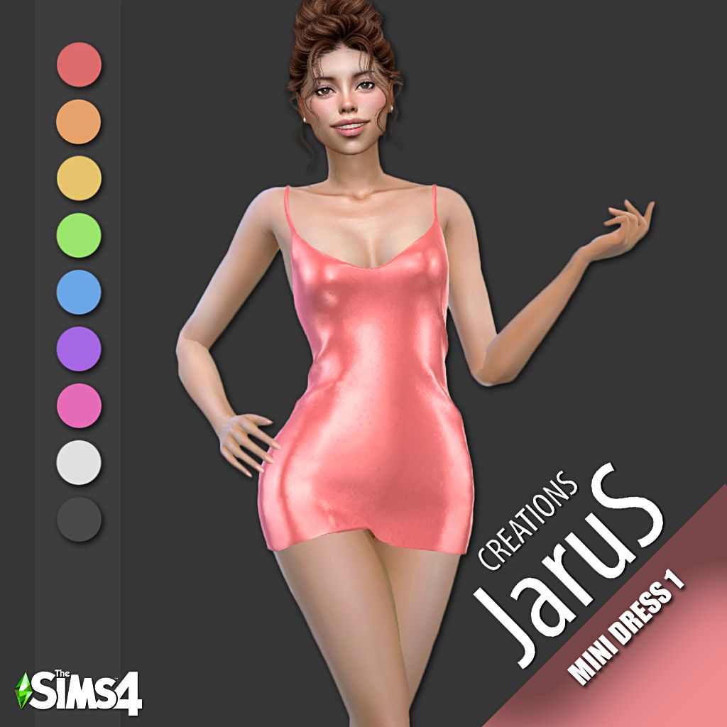 Mini Dress 1 mod for The Sims 4 