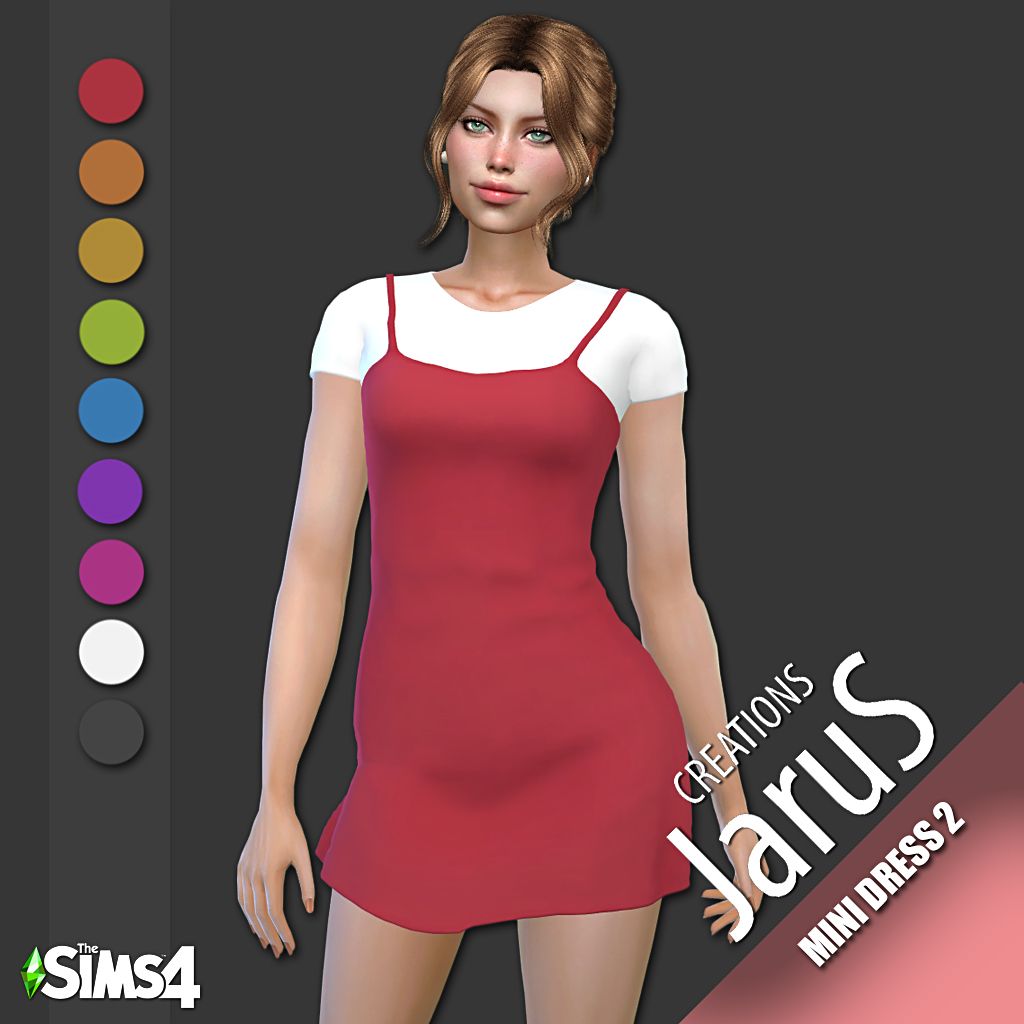 Mini Dress 2 mod for The Sims 4 