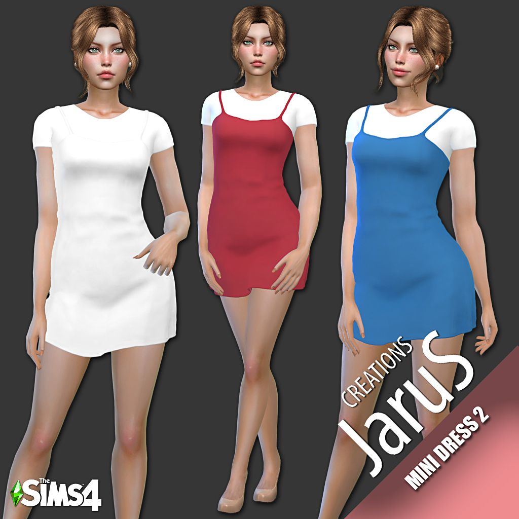Mini Dress 2 mod for The Sims 4 
