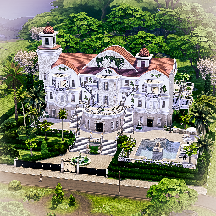 Royal Palace mod for The Sims 4 
