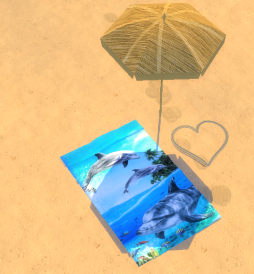 Beach Towels set mod for The Sims 4 