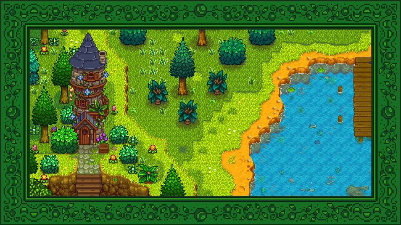 Elle's Cuter Foliage mod for Stardew Valley