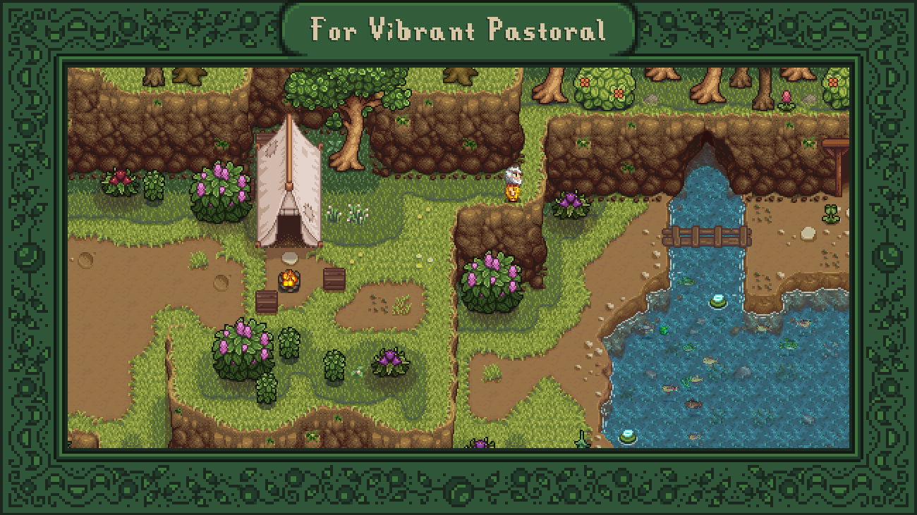 Elle's Cuter Foliage mod for Stardew Valley