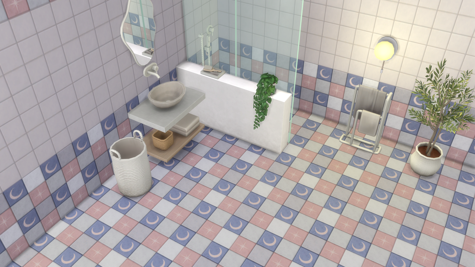 Moony Set - Walls & Floors mod for The Sims 4 
