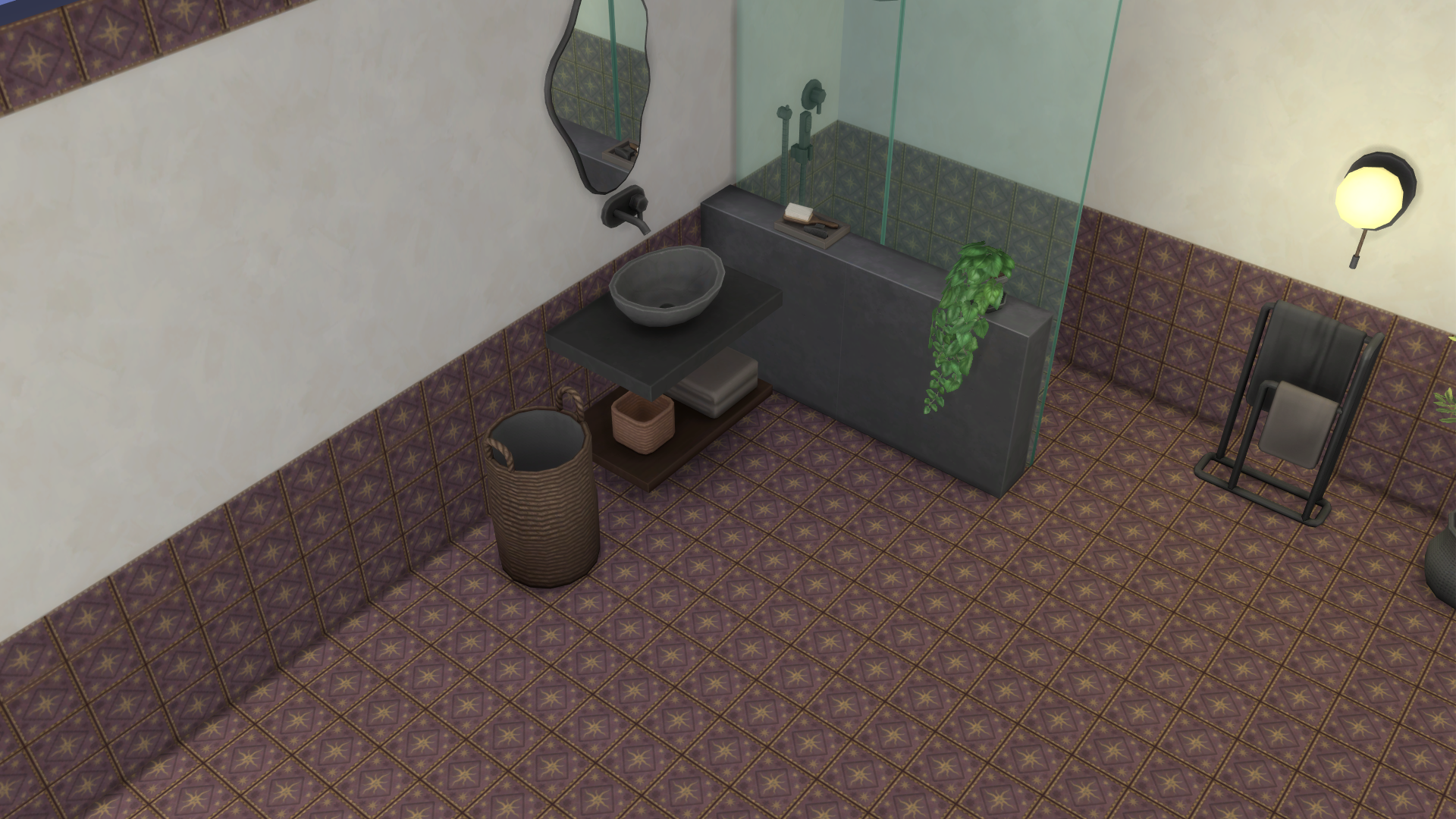 Witchy Set - Wall & Floor mod for The Sims 4 