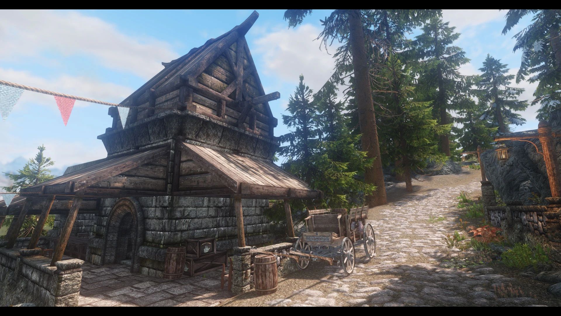 JK's Solitude Outskirts mod for The Elder Scrolls V: Skyrim Special Edition