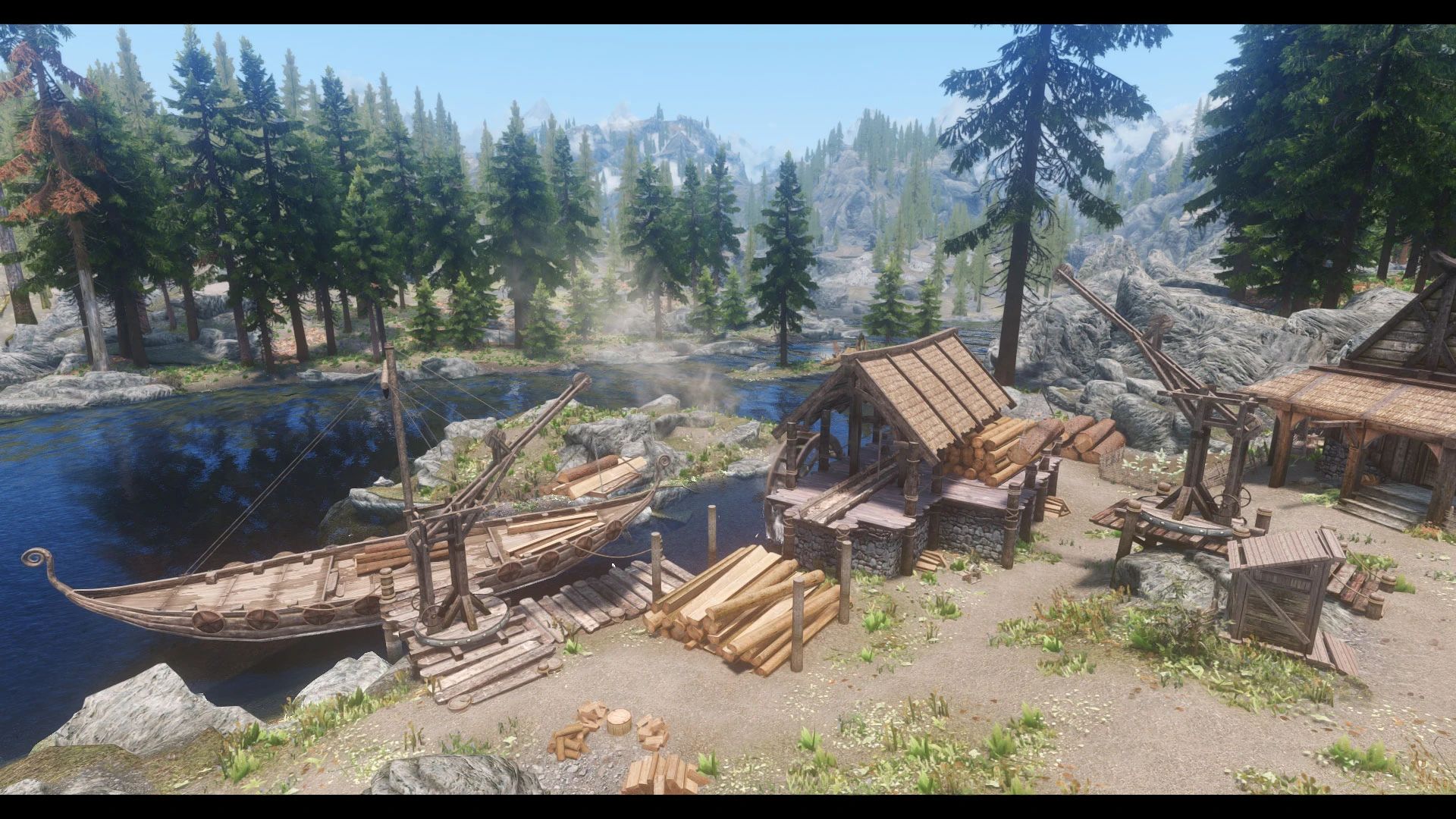 JK's Solitude Outskirts mod for The Elder Scrolls V: Skyrim Special Edition
