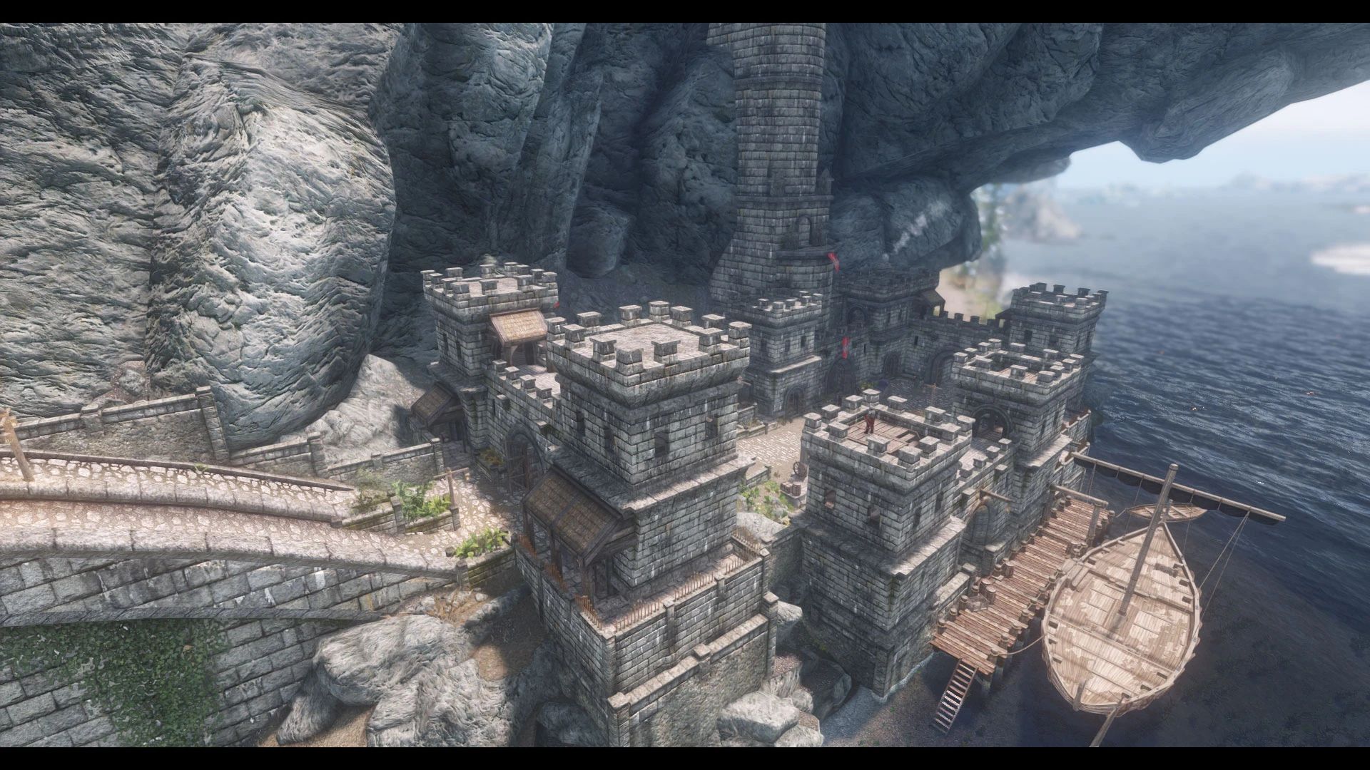 JK's Solitude Outskirts mod for The Elder Scrolls V: Skyrim Special Edition