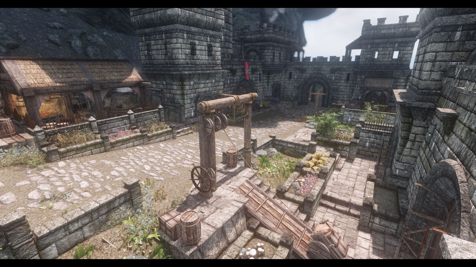 JK's Solitude Outskirts mod for The Elder Scrolls V: Skyrim Special Edition