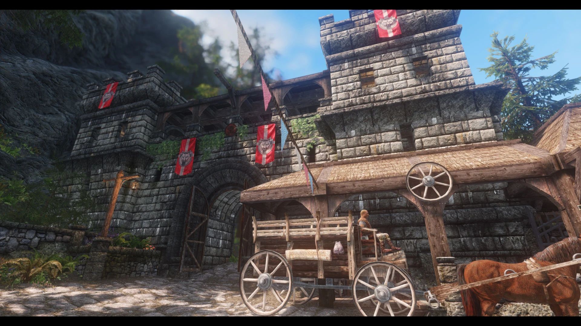 JK's Solitude Outskirts mod for The Elder Scrolls V: Skyrim Special Edition