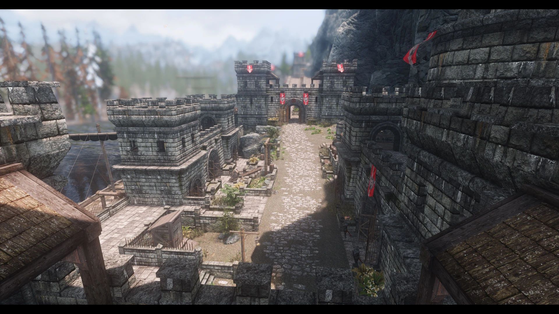 JK's Solitude Outskirts mod for The Elder Scrolls V: Skyrim Special Edition