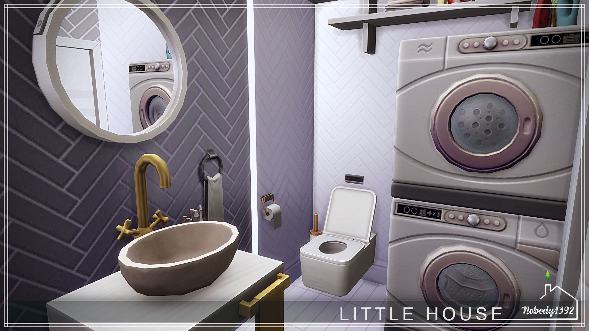 Little House (No CC!) mod for The Sims 4 
