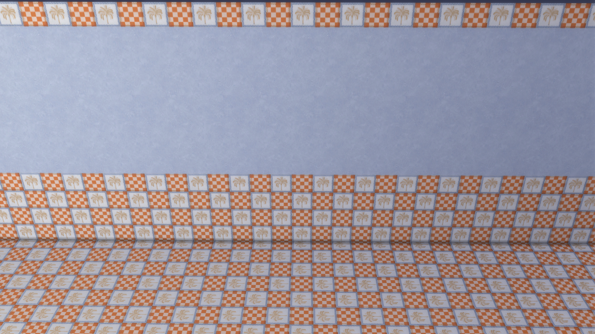 Tropical - Walls & Floors mod for The Sims 4 