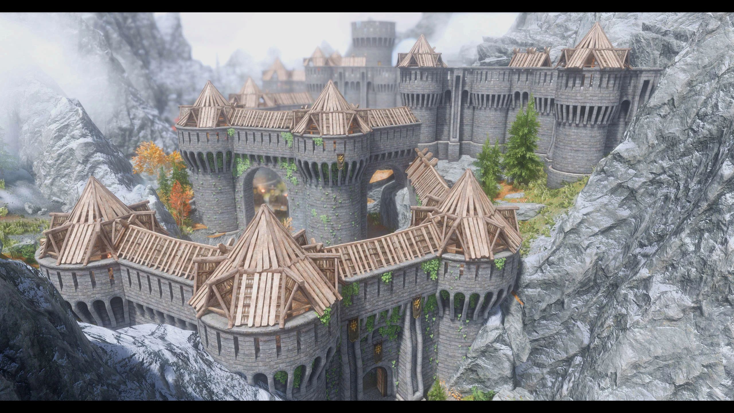 JK's Fort Dawnguard mod for The Elder Scrolls V: Skyrim Special Edition