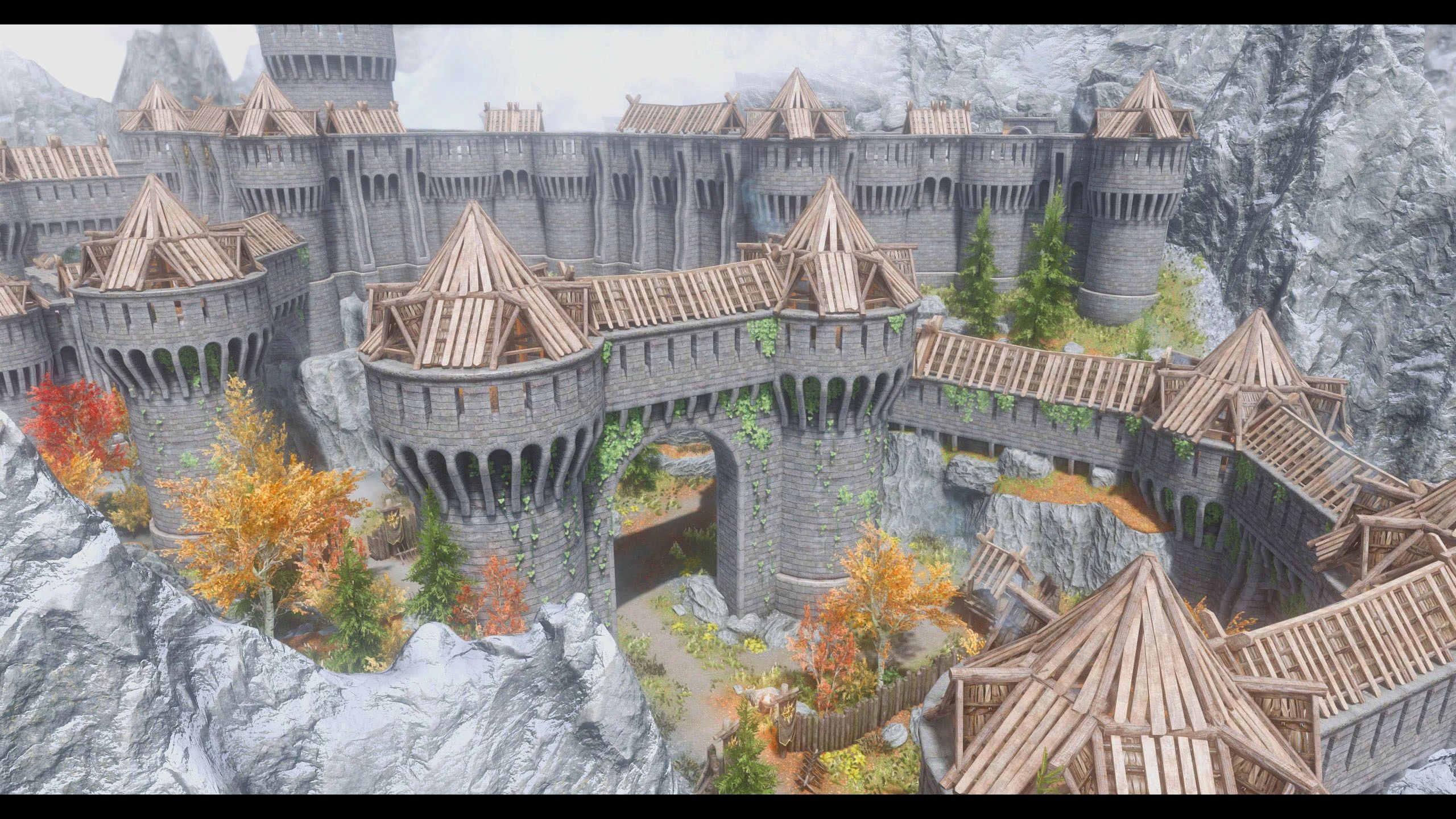 JK's Fort Dawnguard mod for The Elder Scrolls V: Skyrim Special Edition