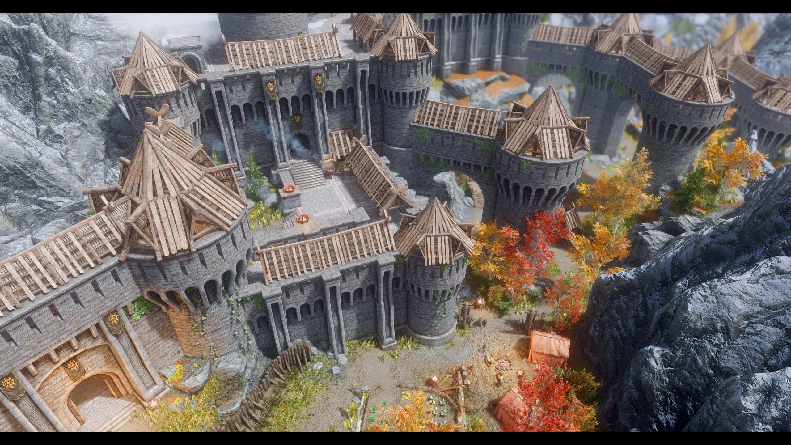 JK's Fort Dawnguard mod for The Elder Scrolls V: Skyrim Special Edition