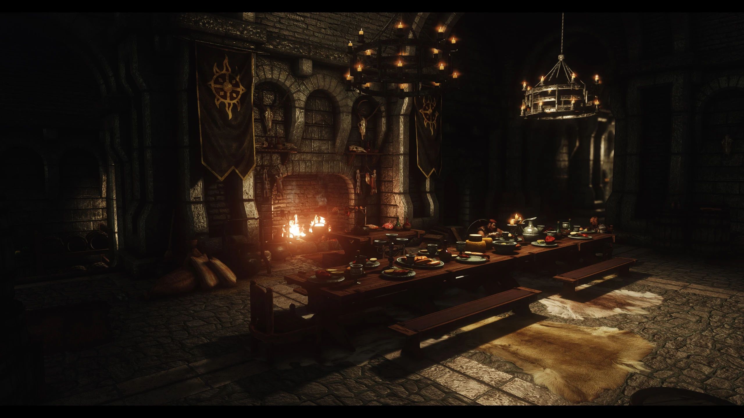 JK's Fort Dawnguard mod for The Elder Scrolls V: Skyrim Special Edition