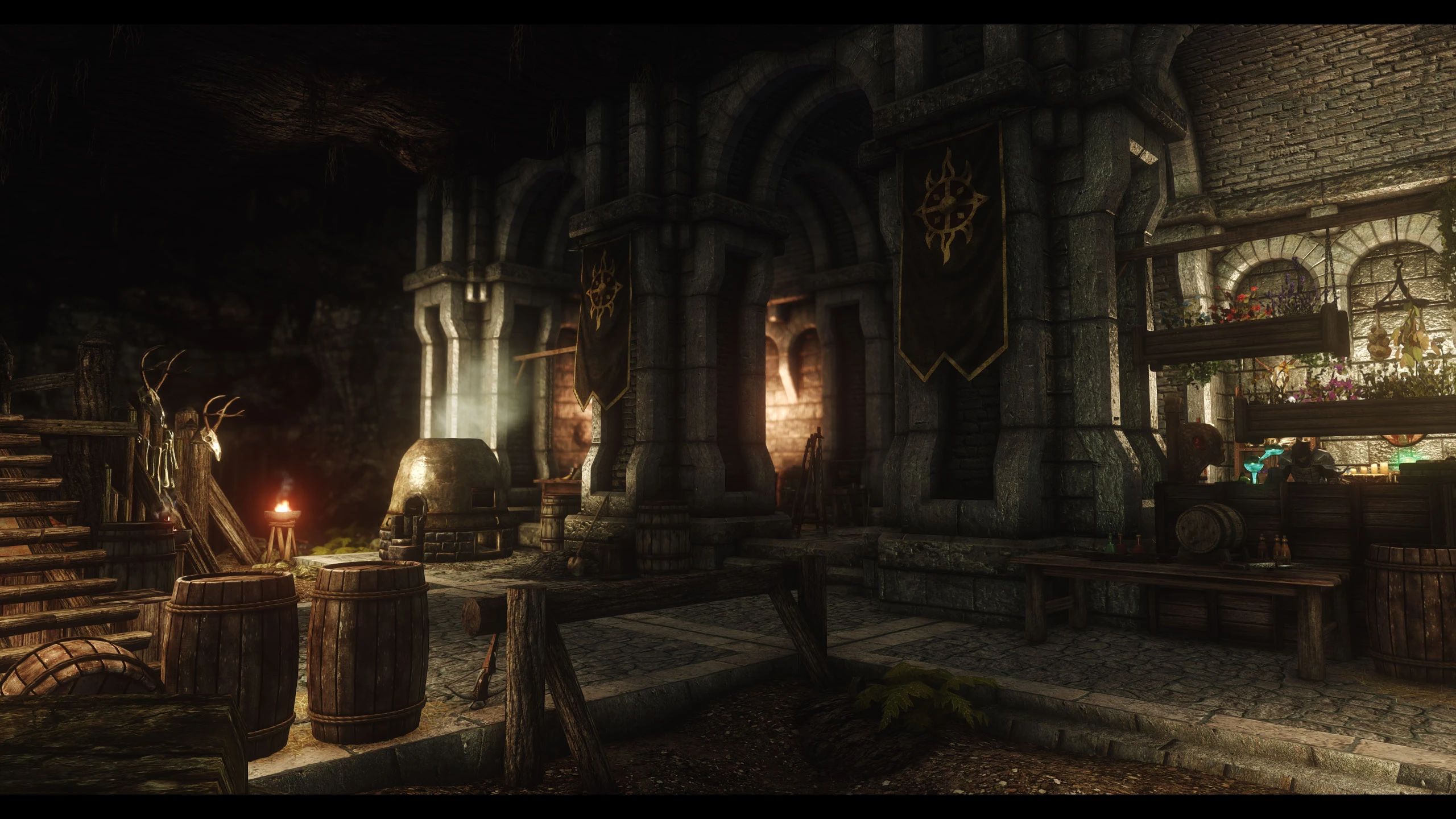 JK's Fort Dawnguard mod for The Elder Scrolls V: Skyrim Special Edition
