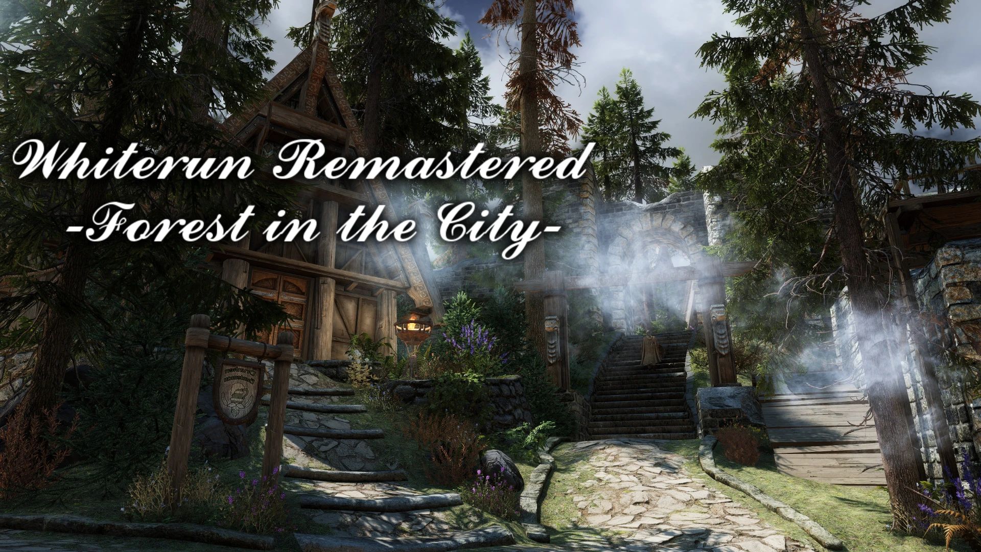 Edmond's Whiterun Remastered - Forest in the City mod for The Elder Scrolls V: Skyrim Special Edition