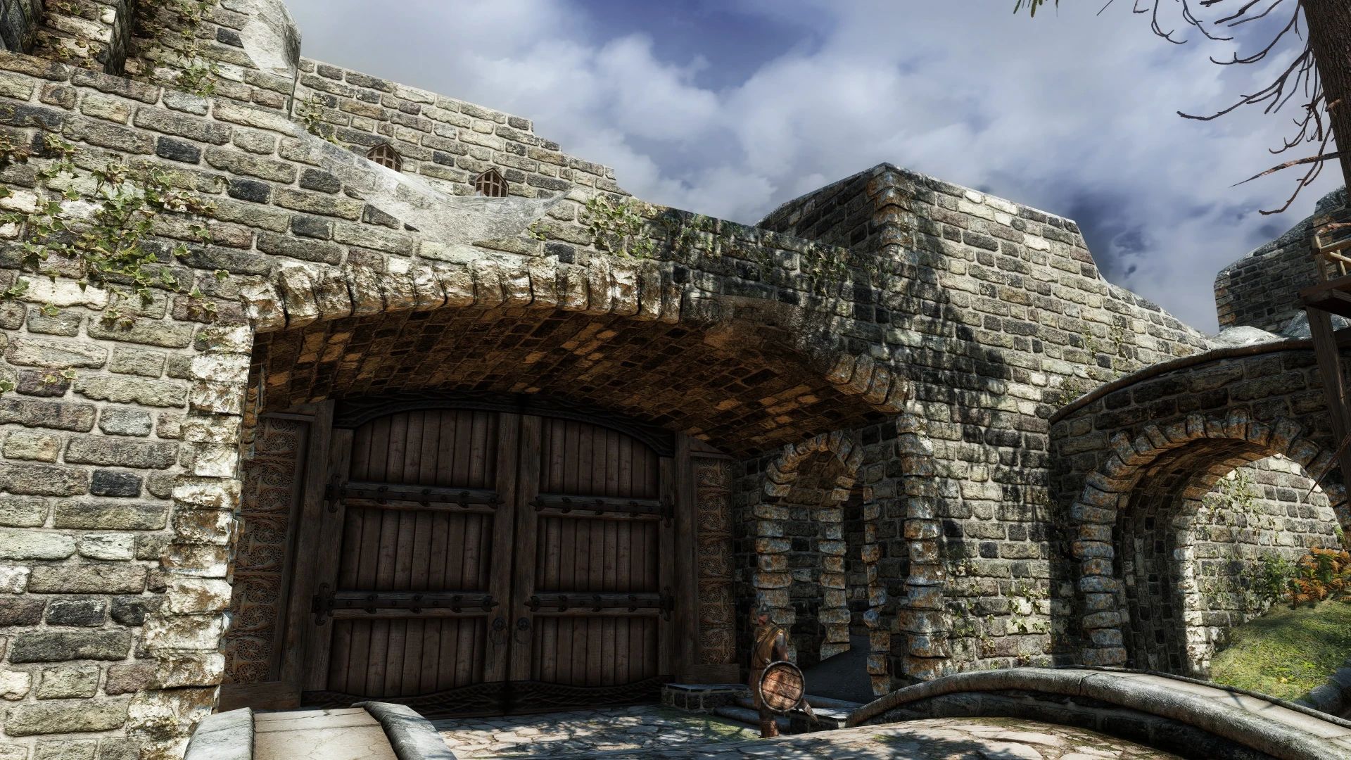 Edmond's Whiterun Remastered - Forest in the City mod for The Elder Scrolls V: Skyrim Special Edition