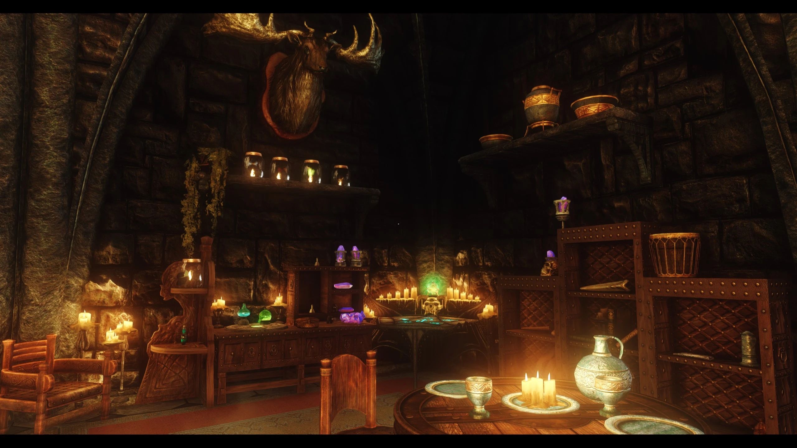 JK's Castle Volkihar mod for The Elder Scrolls V: Skyrim Special Edition