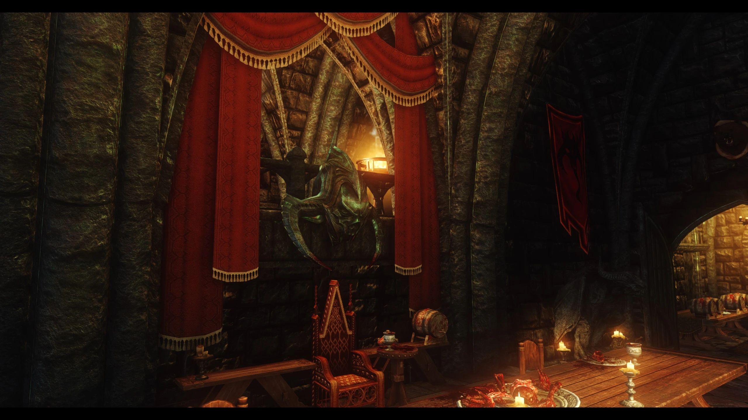 JK's Castle Volkihar mod for The Elder Scrolls V: Skyrim Special Edition
