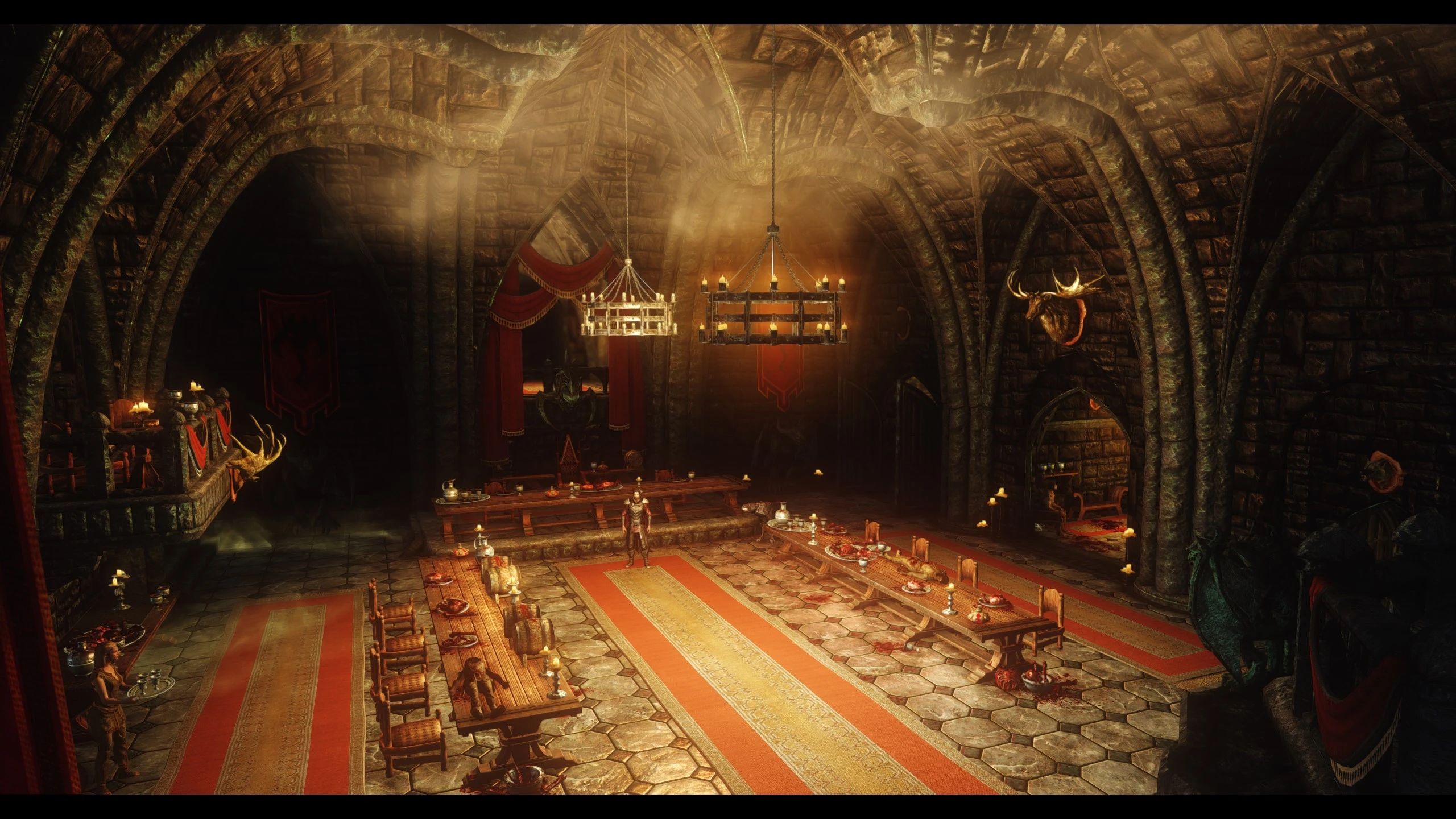 JK's Castle Volkihar mod for The Elder Scrolls V: Skyrim Special Edition