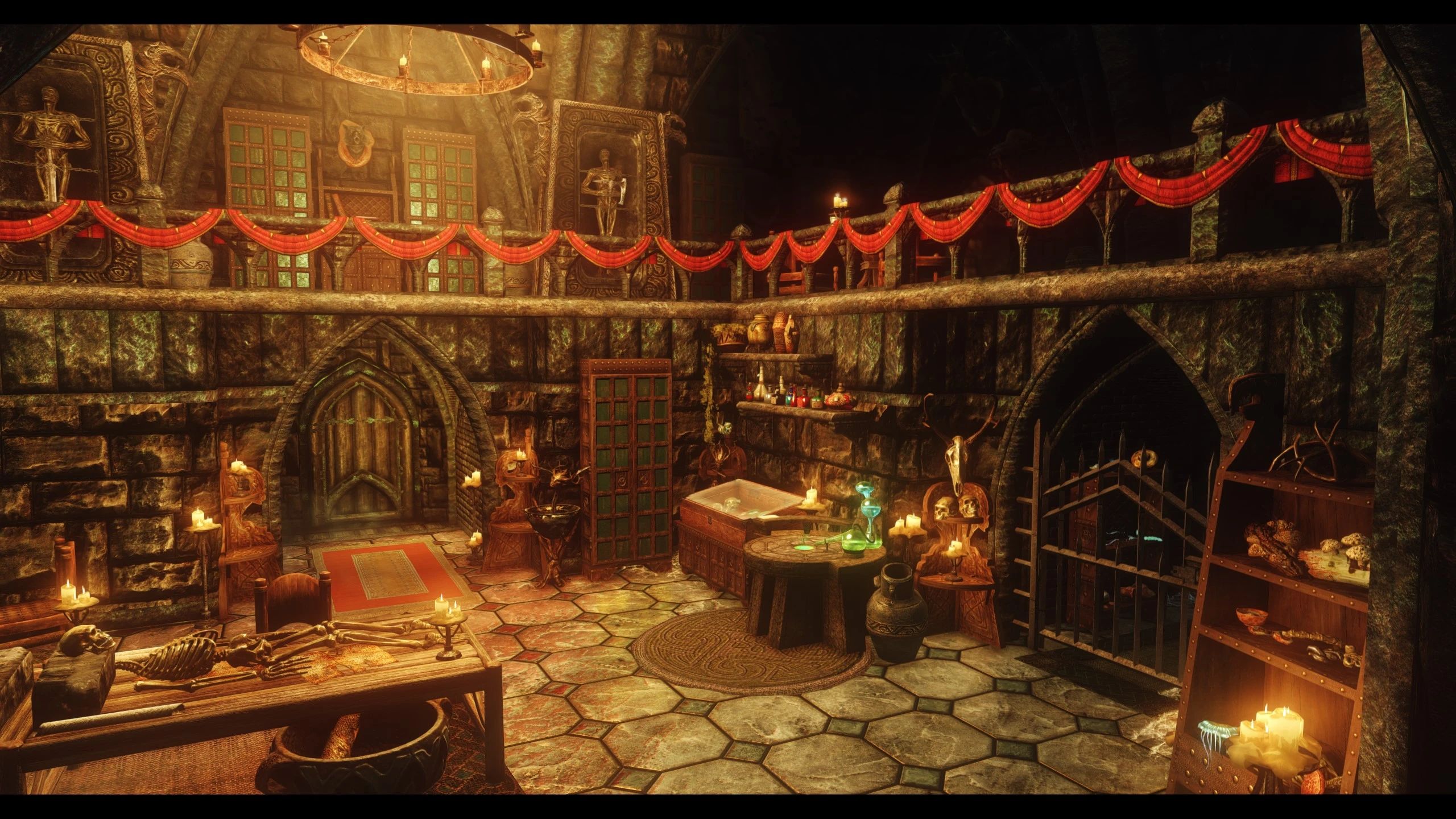 JK's Castle Volkihar mod for The Elder Scrolls V: Skyrim Special Edition