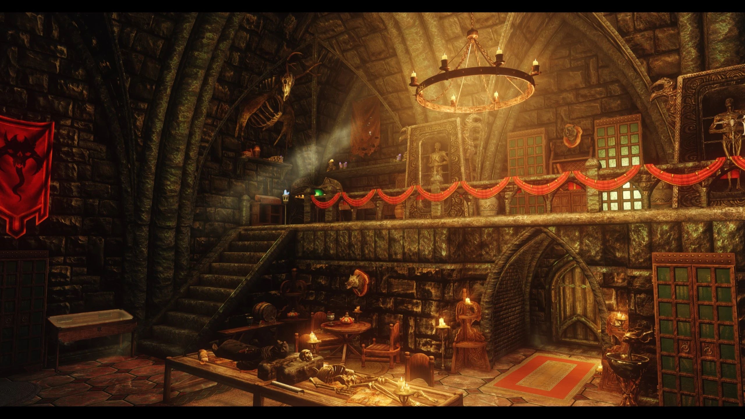 JK's Castle Volkihar mod for The Elder Scrolls V: Skyrim Special Edition