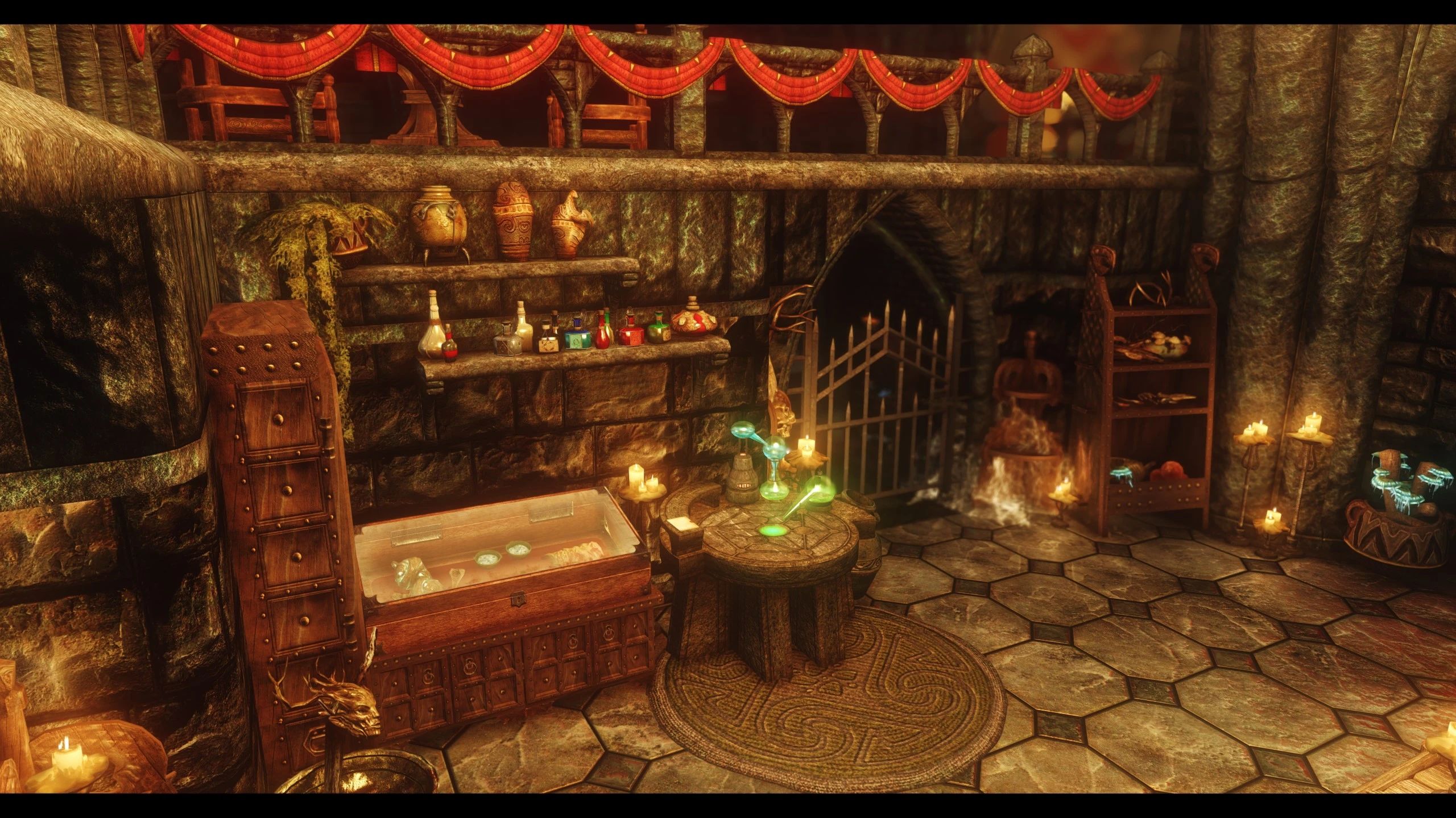 JK's Castle Volkihar mod for The Elder Scrolls V: Skyrim Special Edition