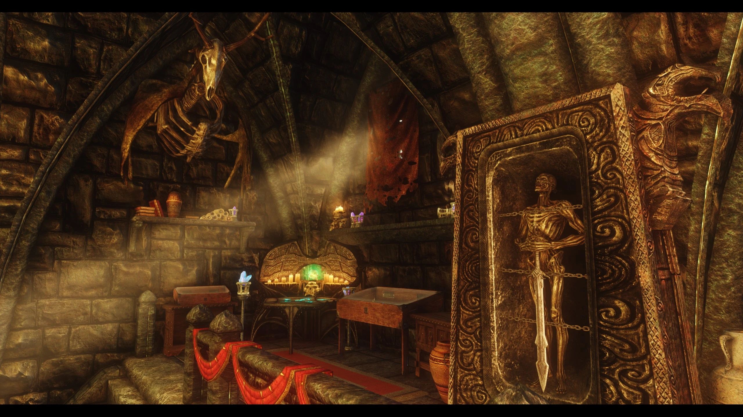 JK's Castle Volkihar mod for The Elder Scrolls V: Skyrim Special Edition