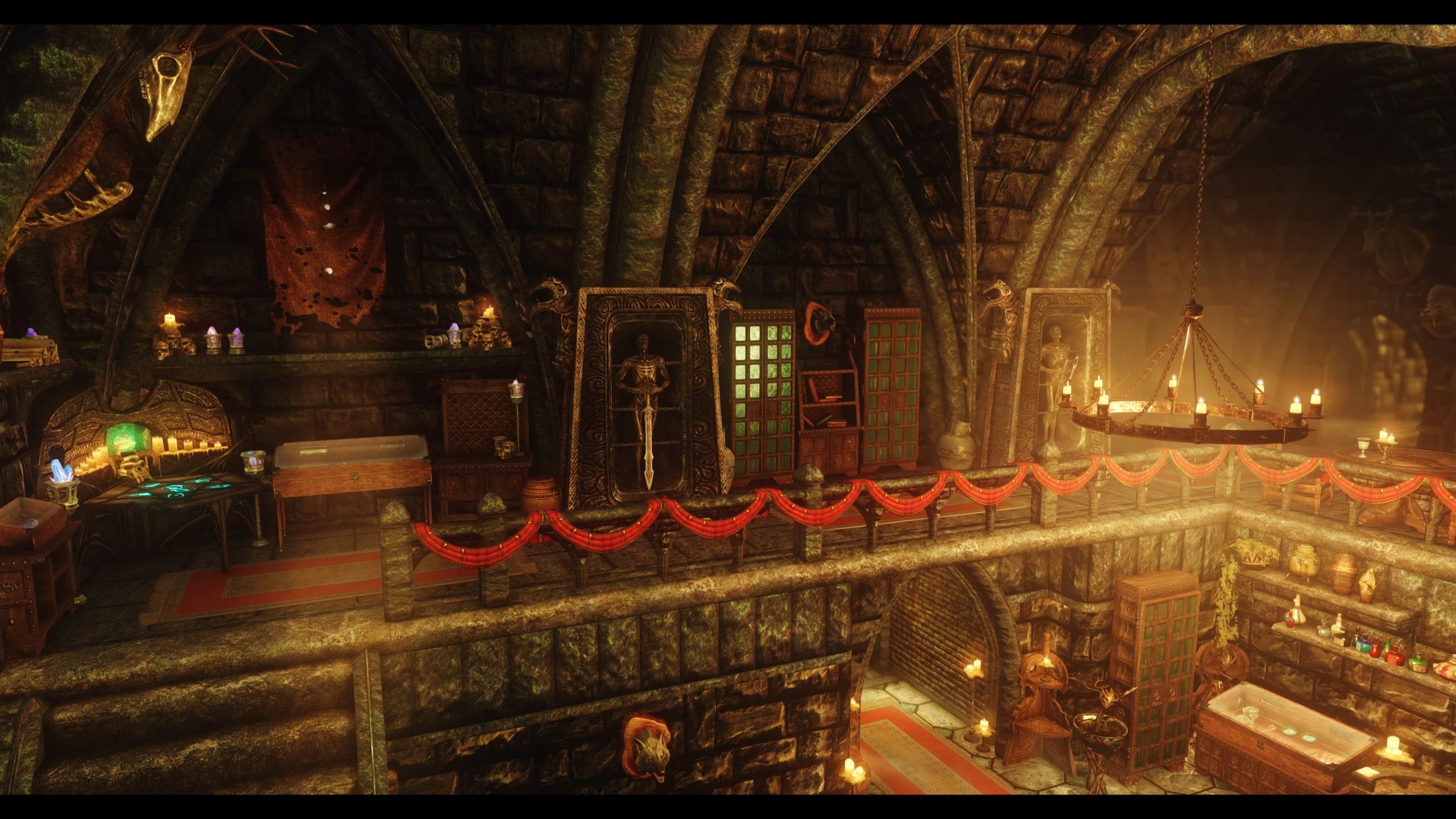 JK's Castle Volkihar mod for The Elder Scrolls V: Skyrim Special Edition