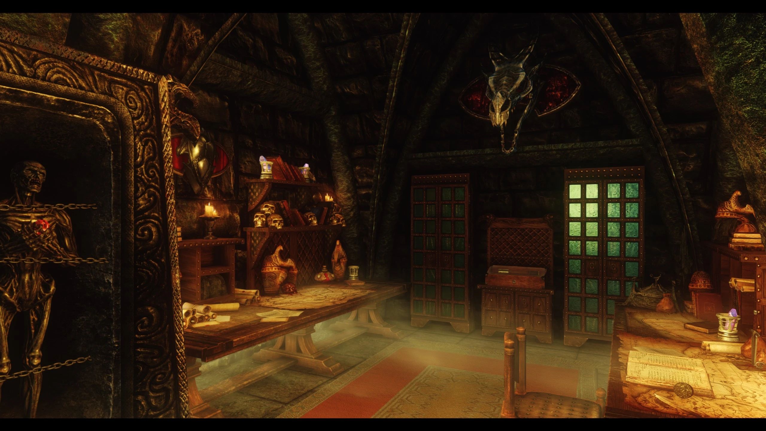 JK's Castle Volkihar mod for The Elder Scrolls V: Skyrim Special Edition