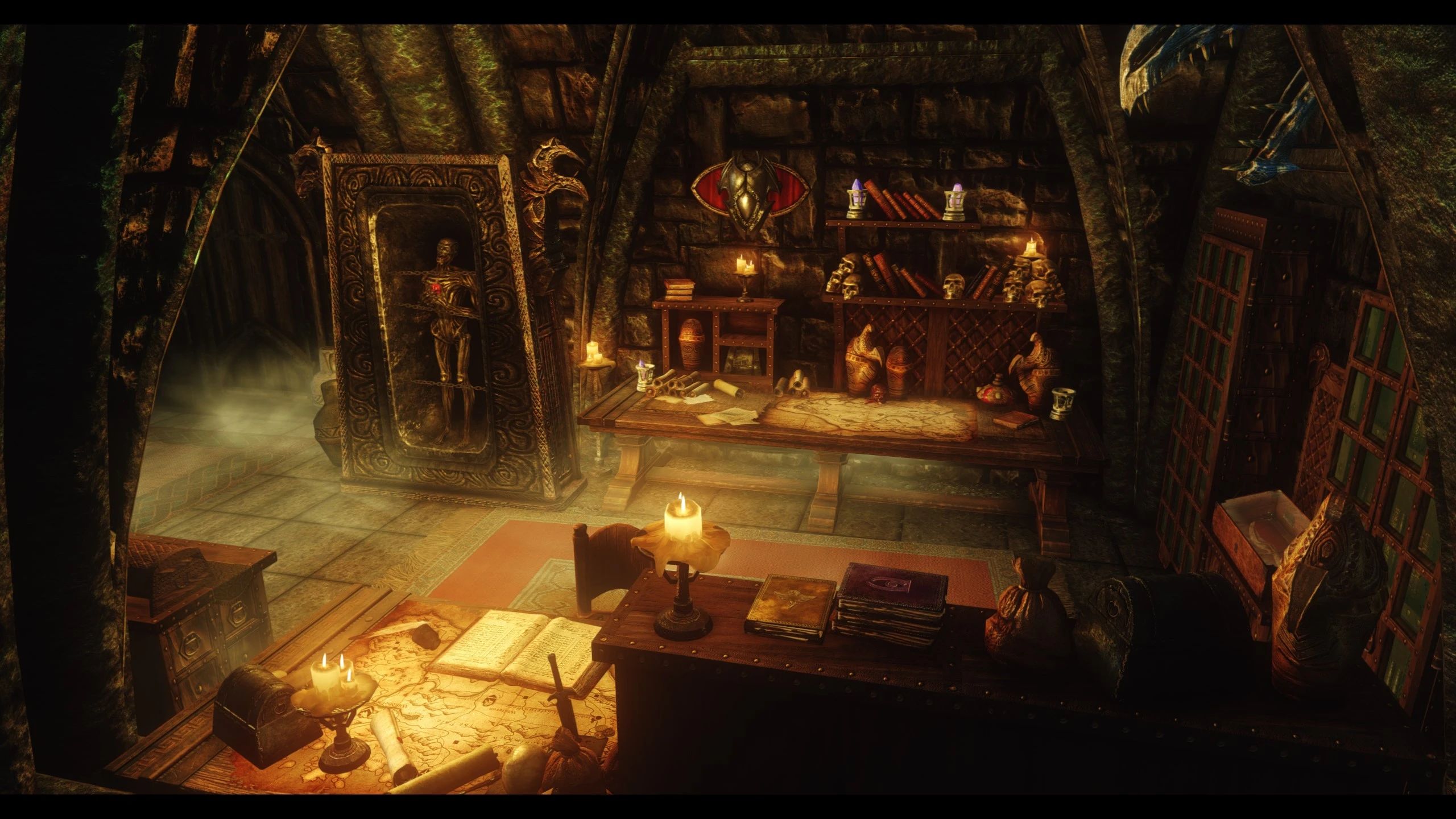 JK's Castle Volkihar mod for The Elder Scrolls V: Skyrim Special Edition