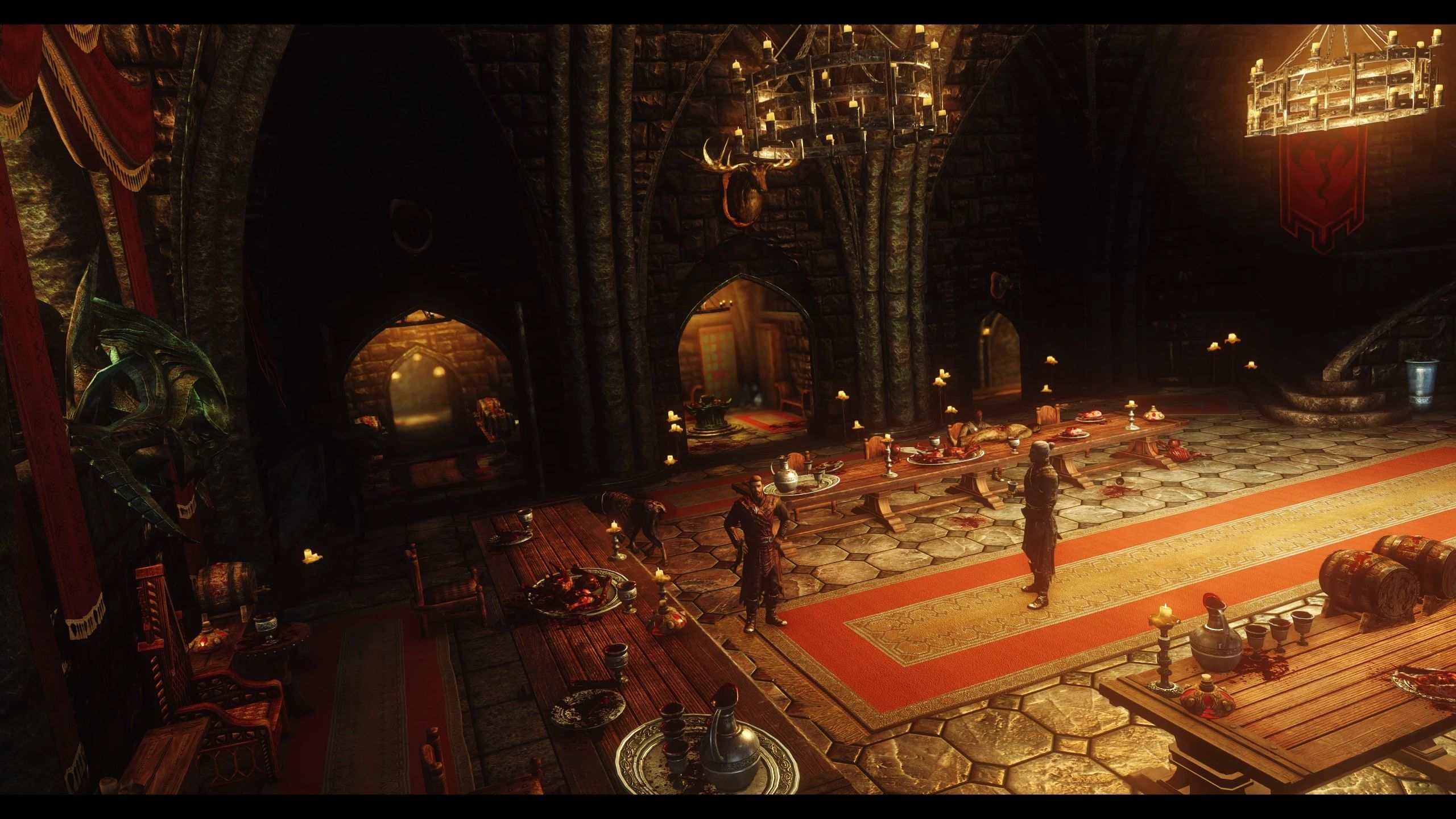JK's Castle Volkihar mod for The Elder Scrolls V: Skyrim Special Edition